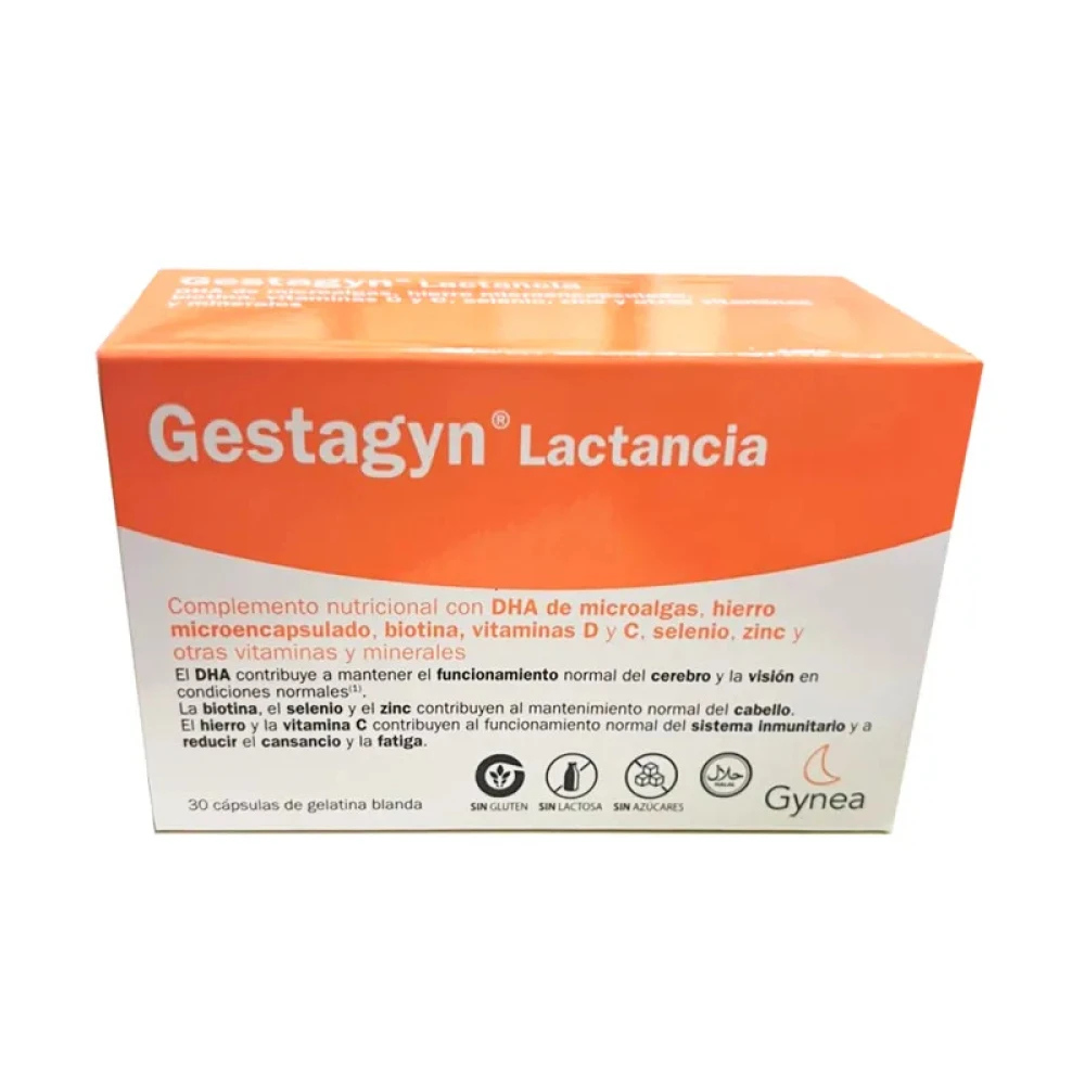 GESTAGYN LACTANCIA CJ X 30 CAPS