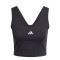 Top de Mujer Adidas Essentials Small Logo Negro