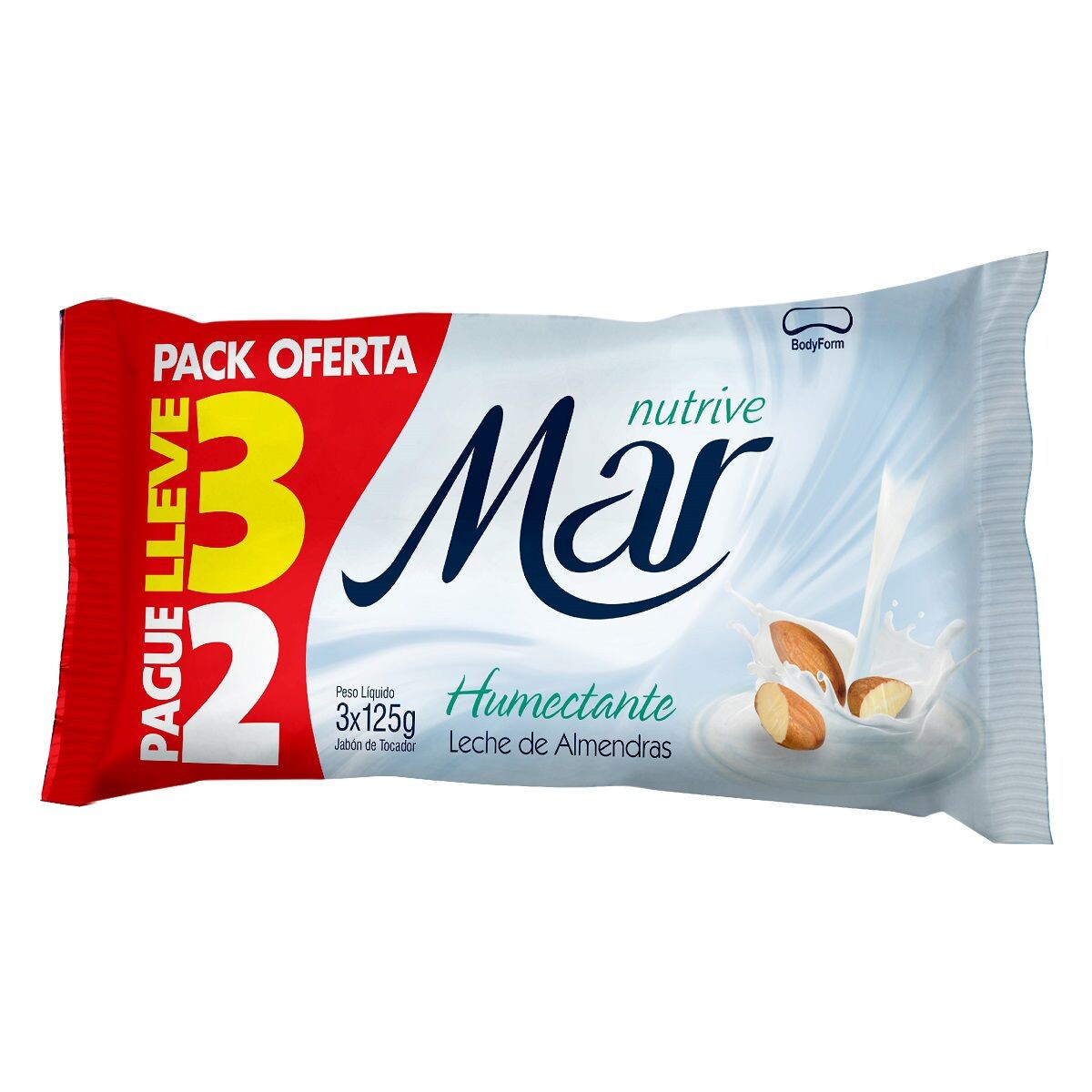 MAR EST NUTRIVE HUMECTANTE JABON X3 UNID 