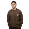 BUZOS ACTIVE HODDIE CON ESTAMPA Unisex - XC03 Cafe