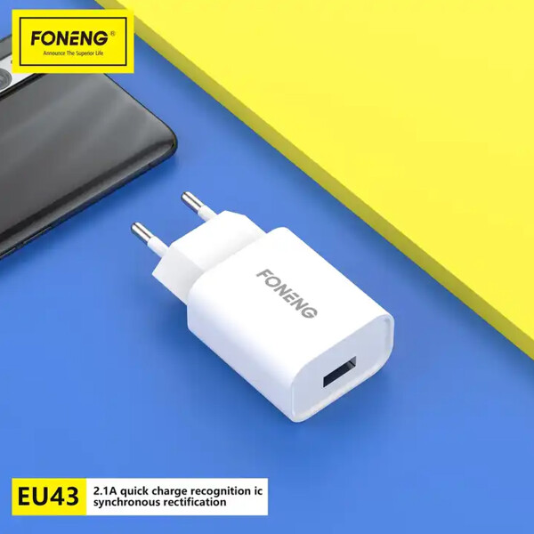 Cargador Foneng Eu43 Micro/ Tipo-c O Iphone CARGADOR FONENG EU45 TIPO IPHONE