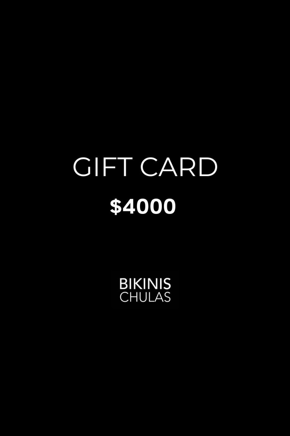 GIFT CARD - 4.000 GIFT CARD - 4.000