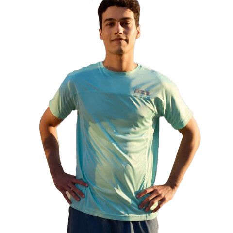 T-SHIRT RNG MEN MESH verde wave VERDE WAVE