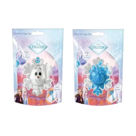 Figura Squishy Disney con Clip Colgante ELSA