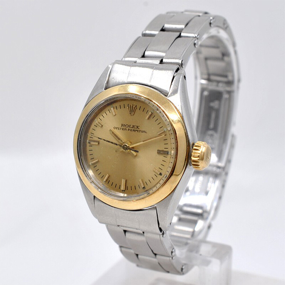 Rolex Oyster Perpetual Dama 6618 Acero Y Oro Año 1968 Rolex Oyster Perpetual Dama 6618 Acero Y Oro Año 1968