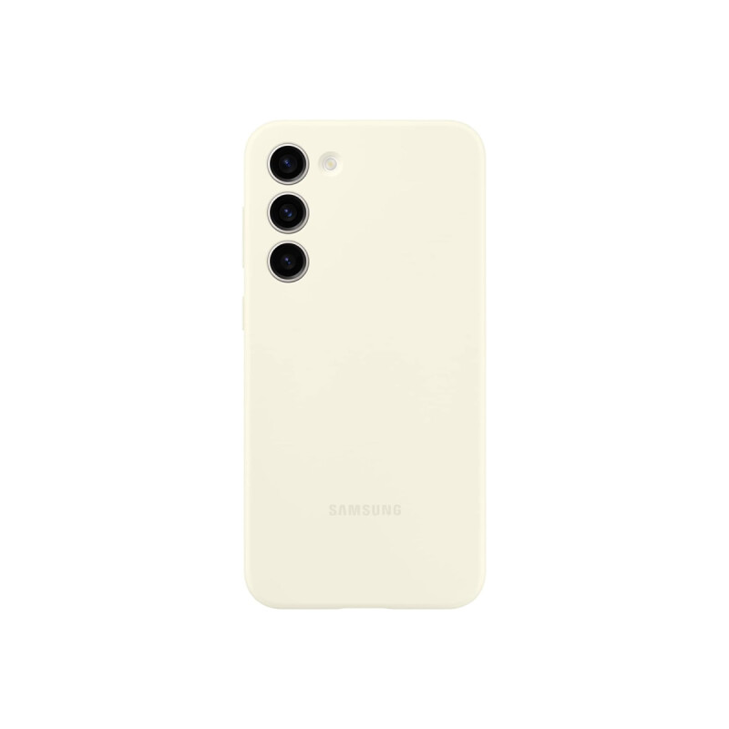 Silicone Cover Samsung Galaxy S23 Plus color cream Silicone Cover Samsung Galaxy S23 Plus Color Cream