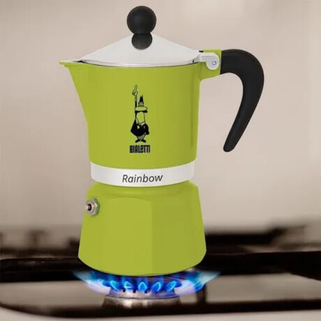 Cafetera Moka Rainbow Verde 270ml Bialetti Cafetera Moka Rainbow Verde 270ml Bialetti