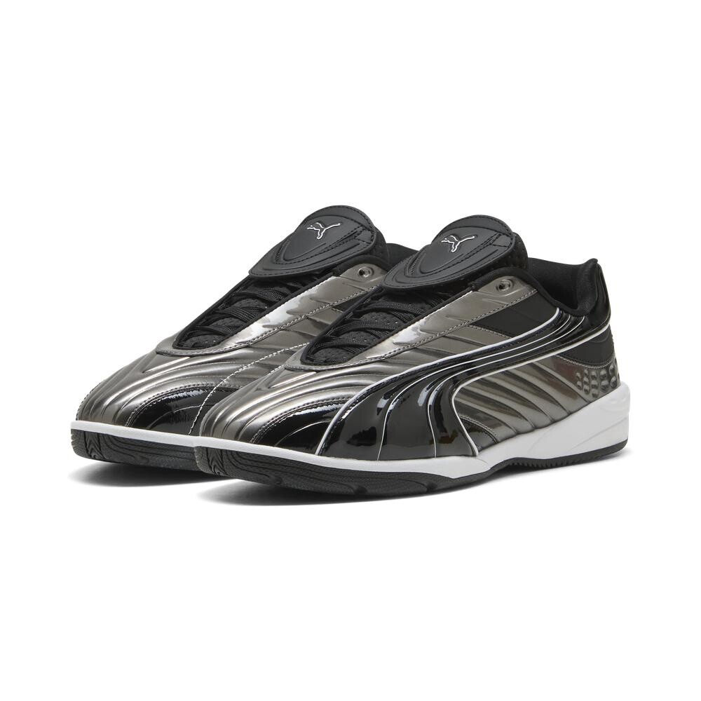Zapatillas V1PER Goalgetter Hombre Puma Aged Silver-PUMA Black