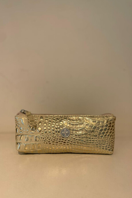 Portacosmeticos crocco champagne