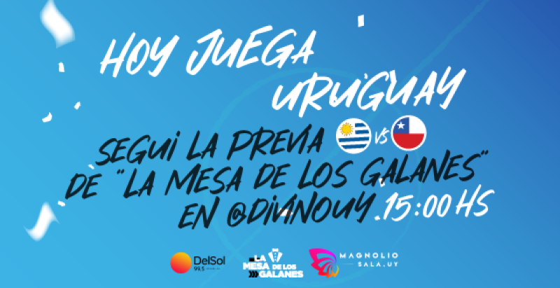 HOY!! La previa de Uru-Chi en nuestro Instagram! @divinouy / 15hs.