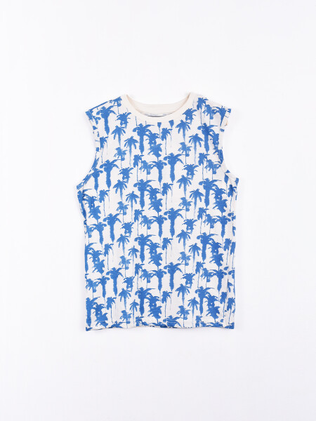 MUSCULOSA PALMS CELESTE (V)