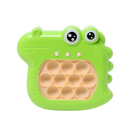 Juego Electrónico Pop It Temático COCODRILO