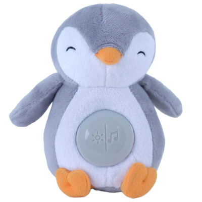 Pingüino peluche con música y luz para bebes Pingüino peluche con música y luz para bebes