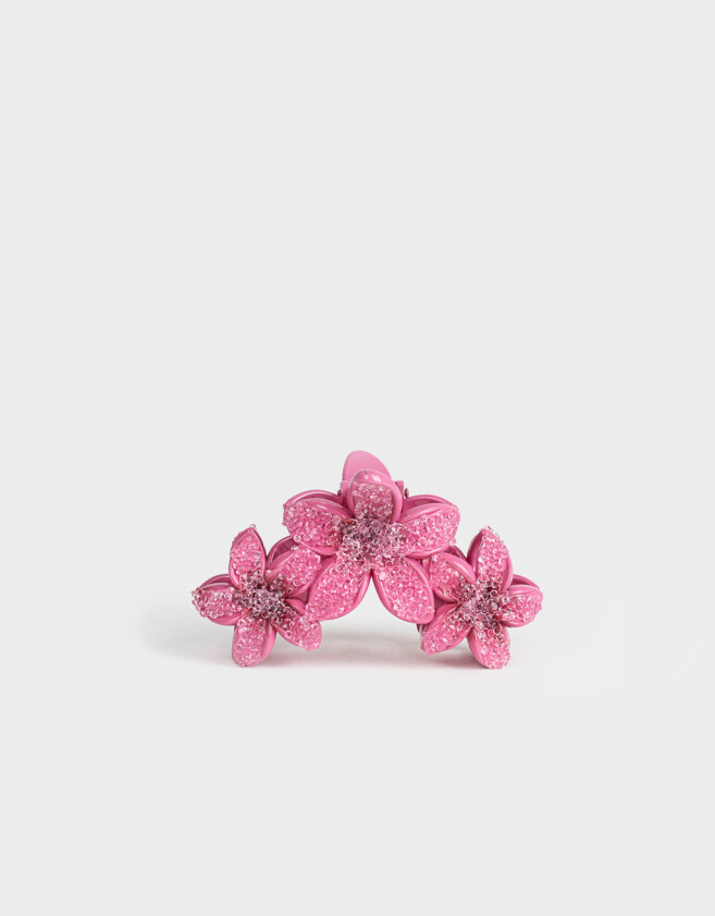Broche Hawaianas Broche Flores Hawaianas - Rosa Claro