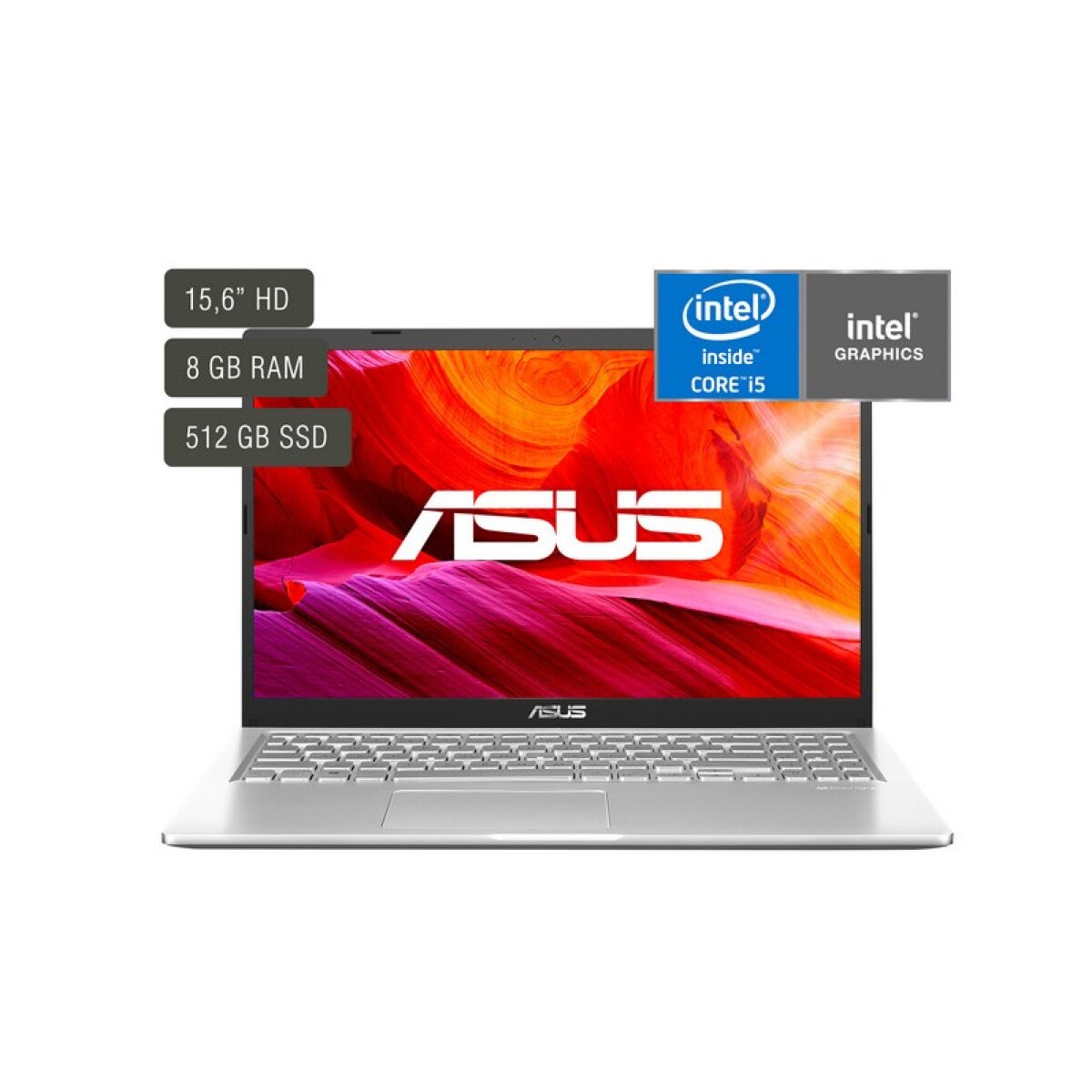 NOTEBOOK ASUS 15" CORE I5 8GB 512GB 