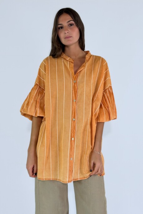 CAMISA AREZZO Naranja