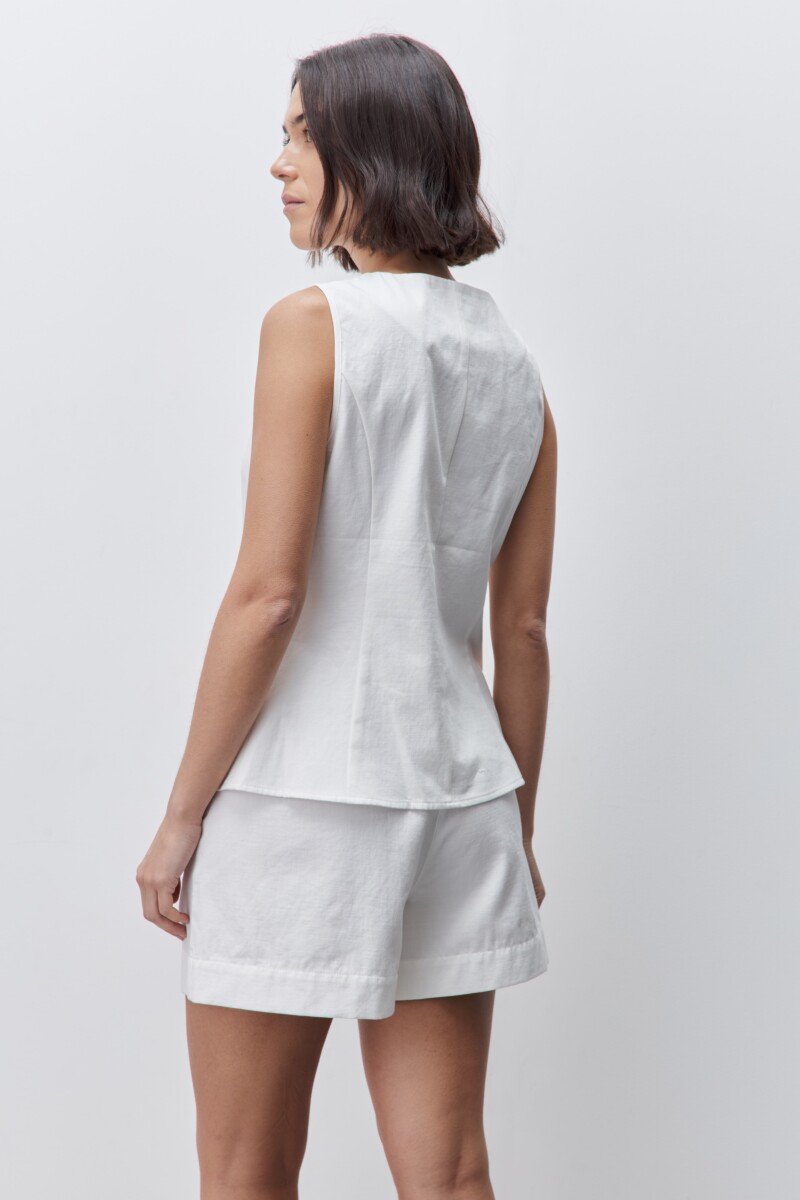 CHALECO CONA Blanco