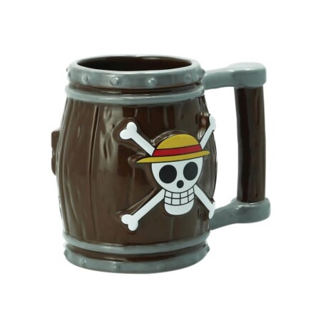 TAZA CON DISEÑO DE CALAVERA PIRATA TAZA CON DISEÑO DE CALAVERA PIRATA