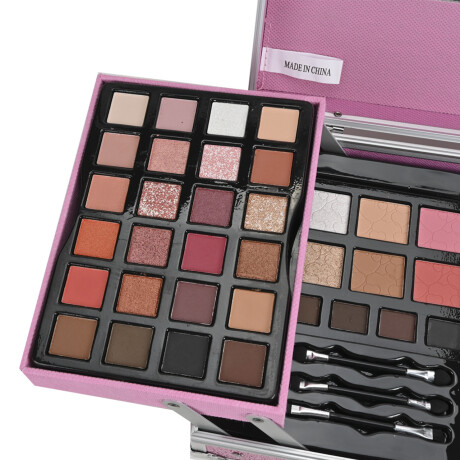 Petaca Maleta De Maquillaje Missyoung 68 Pzas Dorada