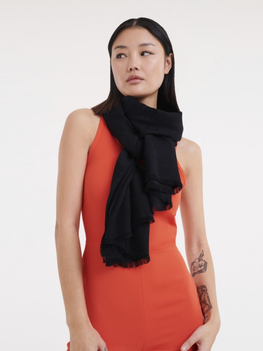 Longchamp -Pashmina de lana - 0 