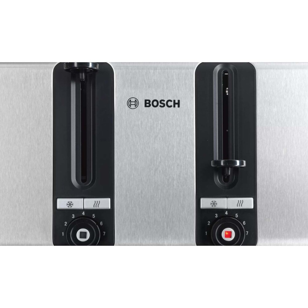 TOSTADOR BOSCH 1800W GRIS TAT7S45 DE 4 PANES INOX