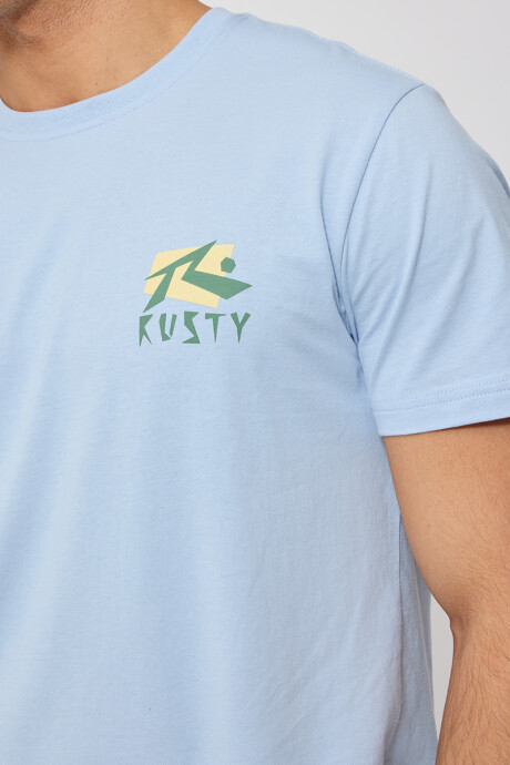 T-SHIRT RINZA RUSTY Celeste