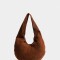 Saca Cartera Saca Corderoy Chocolate - Marron Chocolate