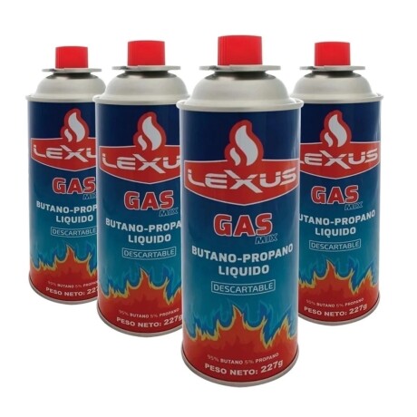 LEXUS - CARTUCHO GAS BUTANO LXS 227 grs.LCGB227VU LEXUS - CARTUCHO GAS BUTANO LXS 227 grs.LCGB227VU