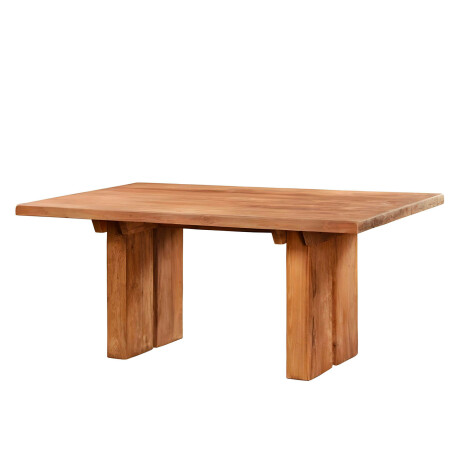 MESA DE COMEDOR MADERA NATURAL-BEIGE CASSIS