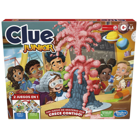 Juego de Mesa 2 en 1 Clue Junior Tablero de 2 Caras 001