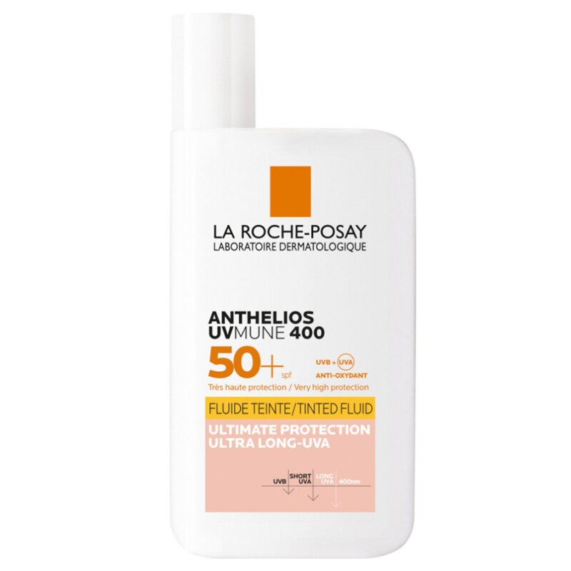 Fluido Protector Solar SPF50+ La Roche Posay Color Anthelios Uvmune 400 50ml Fluido Protector Solar SPF50+ La Roche Posay Color Anthelios Uvmune 400 50ml