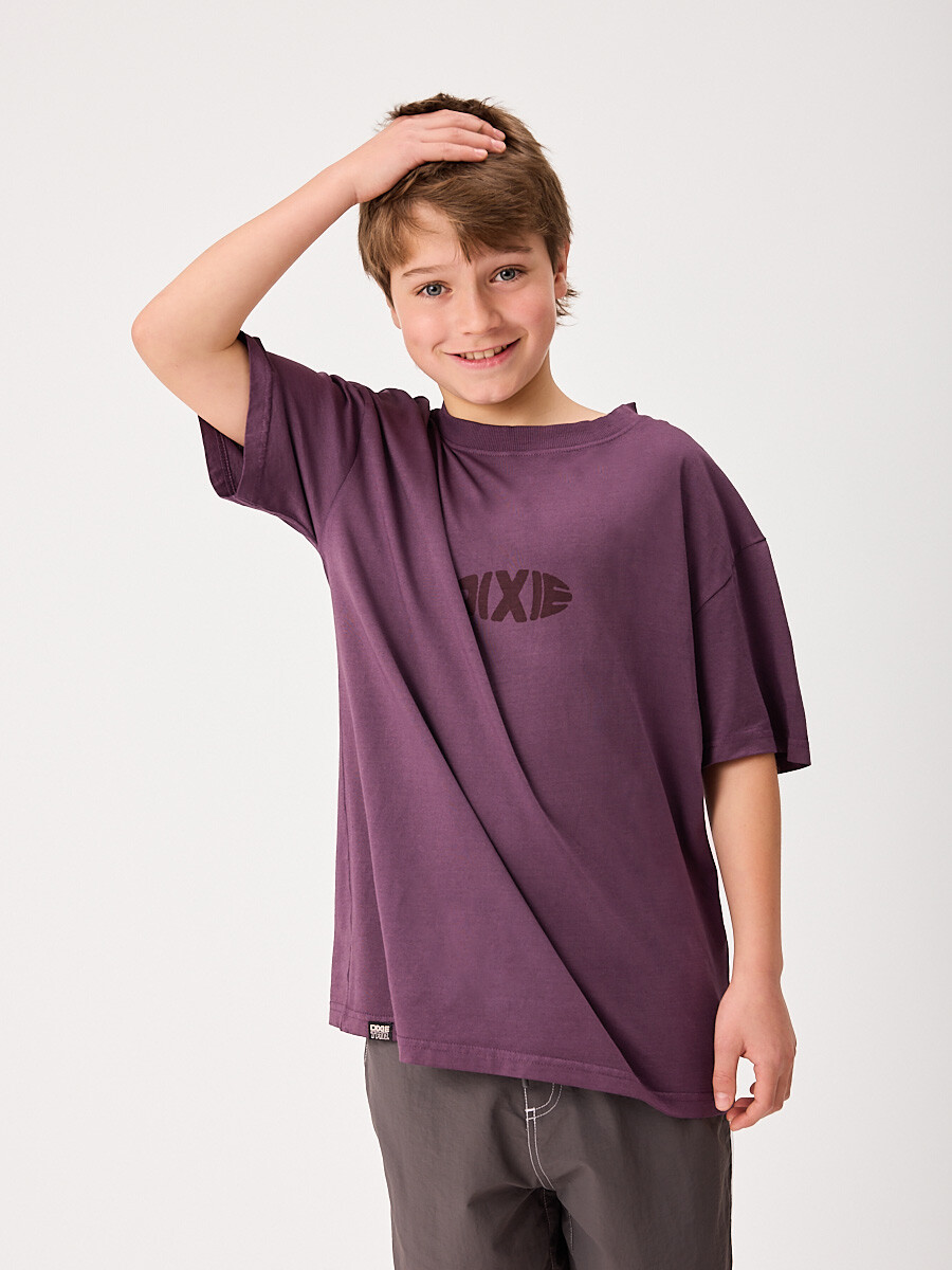 T-SHIRT M/C RIDANTE TEEN DIXIE Uva