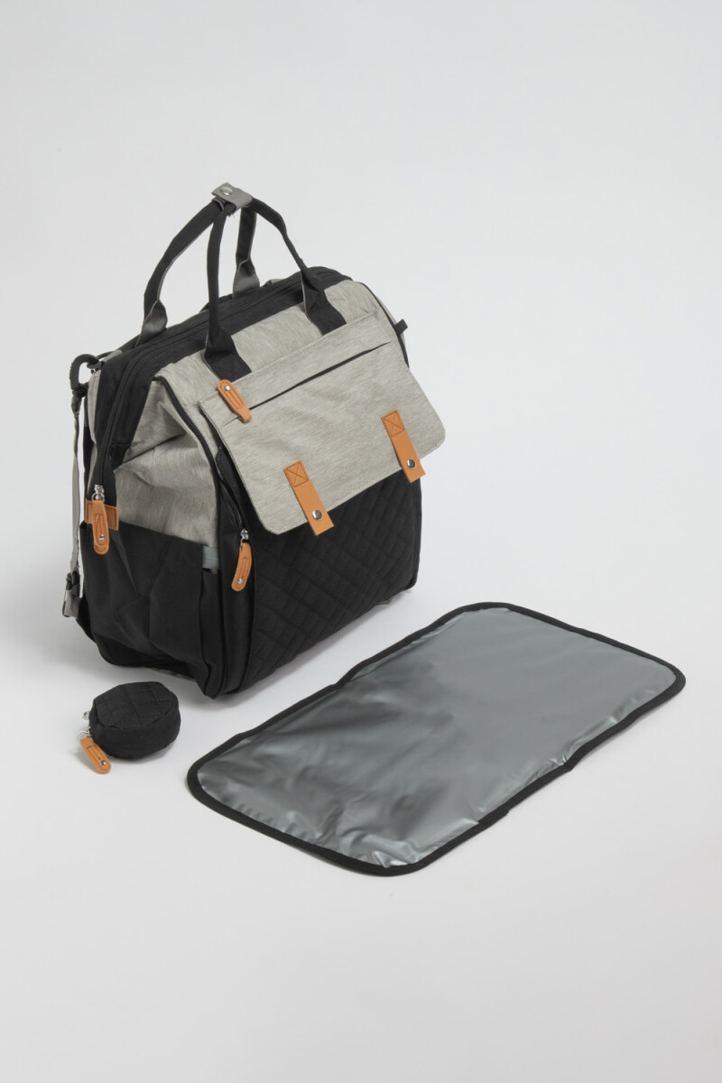 Mochila maternal Gris