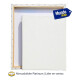 Pack X 5 Lienzo Bastidor 30x40cm Cuadro Pintura Oleo Blanco Blanco