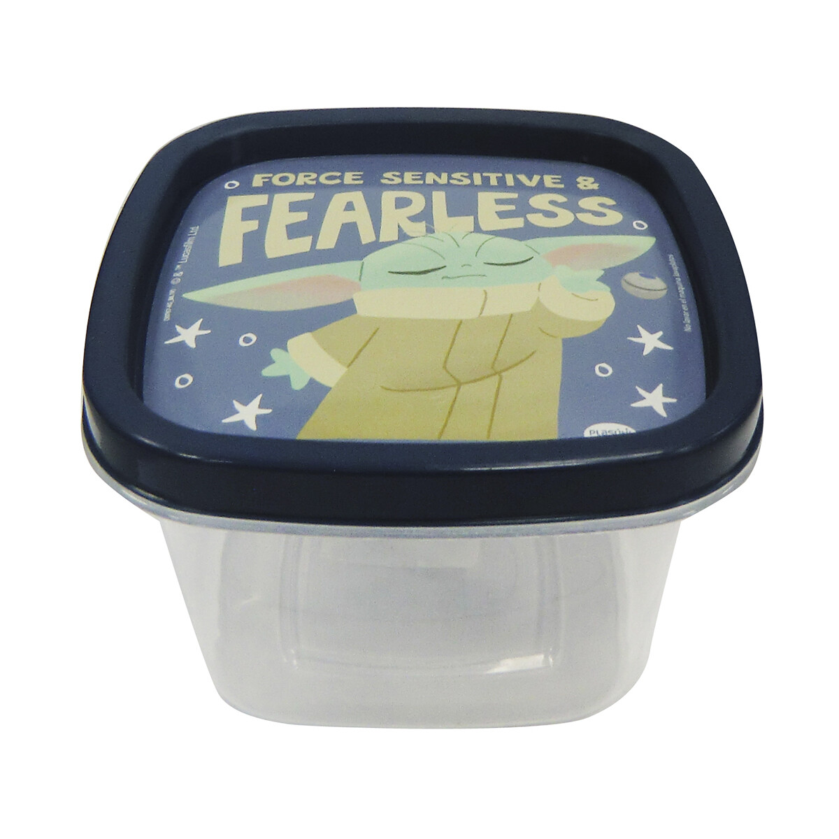 Pote Plástico 500 ml - Baby Yoda 