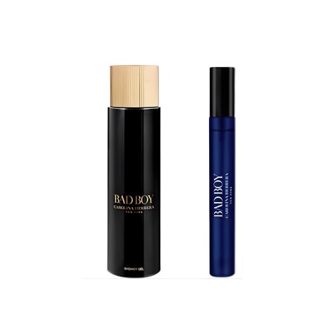 Set Carolina Herrera Bad Boy Extreme 100ML + Shower Gel + 10 ml Set Carolina Herrera Bad Boy Extreme 100ML + Shower Gel + 10 ml