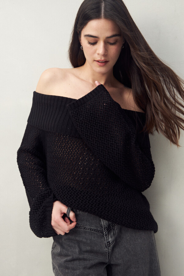 SWEATER ANGIE Negro