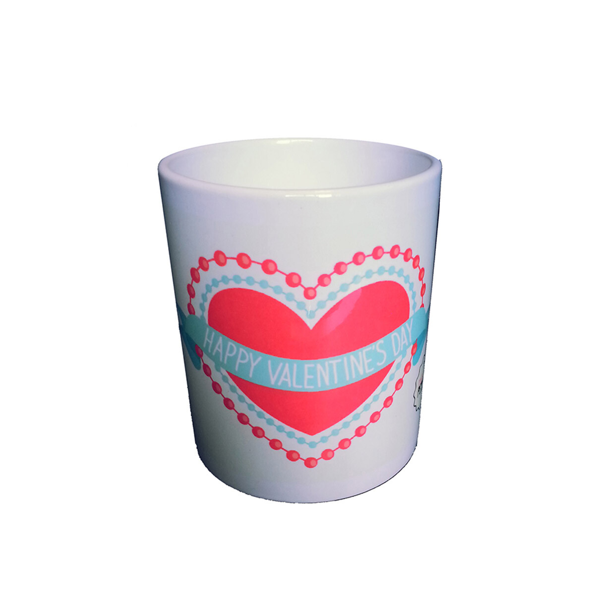 Taza "happy Valentine´s Day" Corazón 