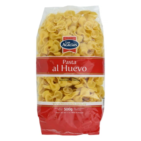 FIDEOS LAS ACACIAS AL HUEVO MOÑA DE 500 GRS FIDEOS LAS ACACIAS AL HUEVO MOÑA DE 500 GRS