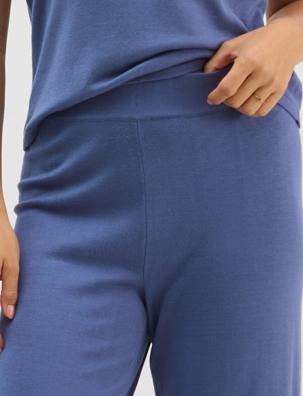 Pantalon Tejido AZUL