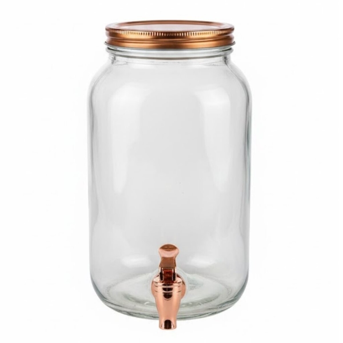 DISPENSADOR DE JUGOS 3L TAPA COBRE 