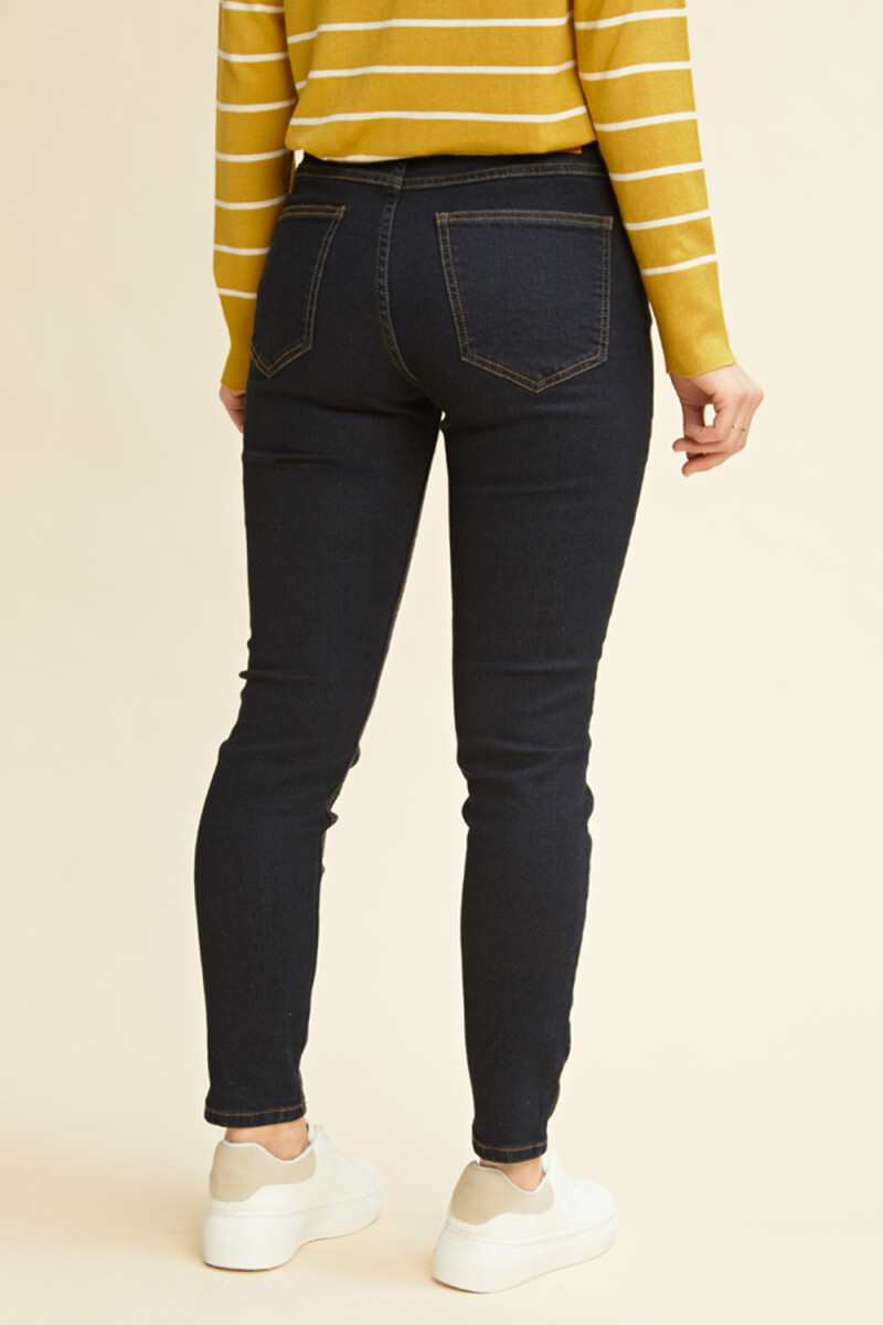 Jean chupin Azul Oscuro