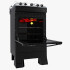 Cocina Supergas Enxuta Cenx27542w-1/ng-1 NEGRO