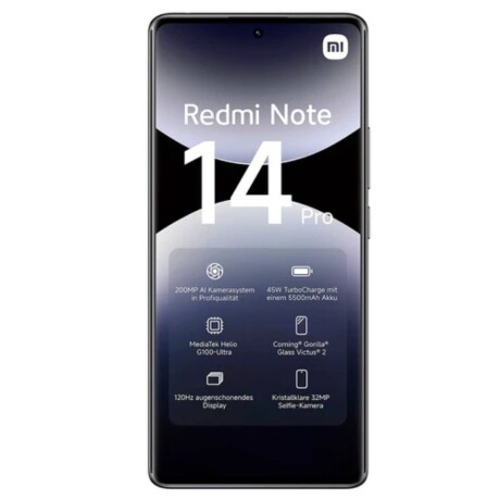 Celular Xiaomi Redmi Note 14 Pro LTE 256GB V01