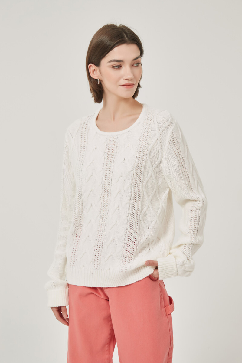 Sweater Focio - Crudo / Natural 