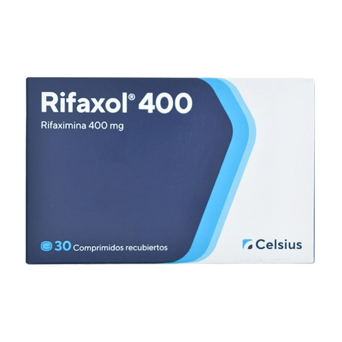 Rifaxol 400 Mg X30 Comprimidos Antibiótico Intestinal 