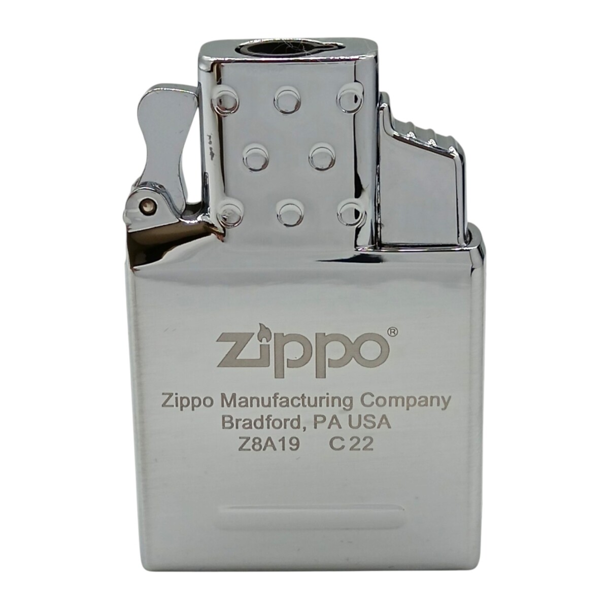 Encendedor ZIPPO 65826 LTR Insert Singbluetorch Empt - ZP658237 - plateadouniforme 