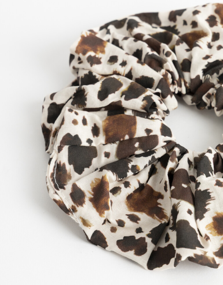 Skunzies Estampados Maxi Scrunchie Animal Print - Estampado Animal Print