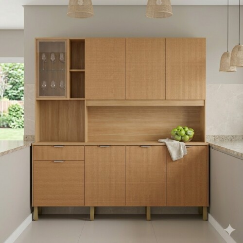 Kit mueble de cocina Nature Caramelo