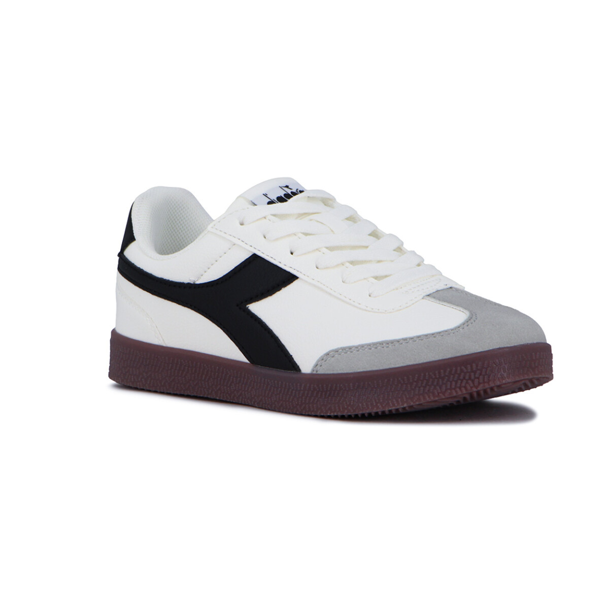Diadora Bamtelo Pu-l Lifestyle Mujer / Blanco-negro - Blanco-negro 